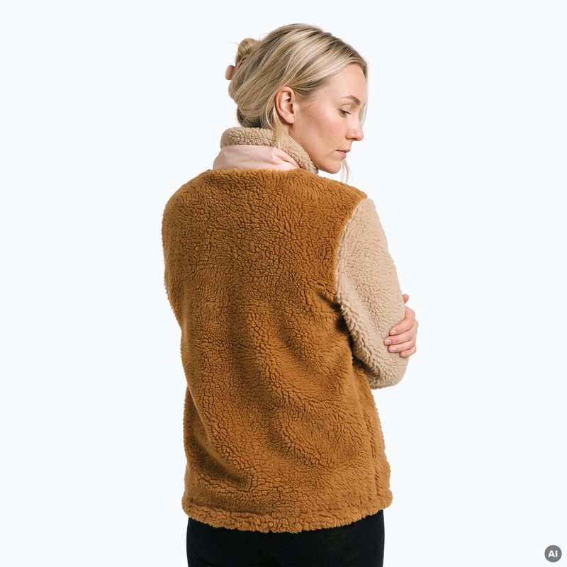 Bluza polară damă KADVA Rodvik WMNS bej 2