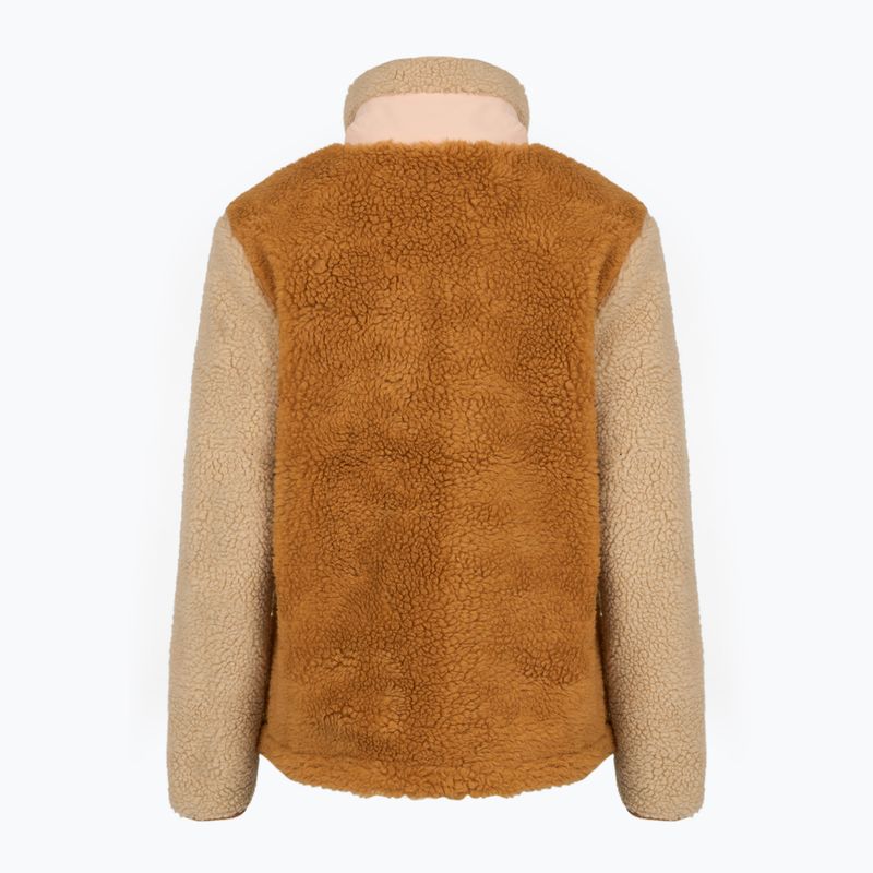 Bluză fleece pentru femei KADVA Rodvik WMNS Różowy/Beżowy 2