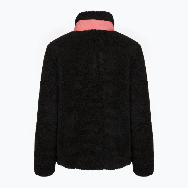 Bluză fleece pentru femei KADVA Rodvik WMNS Antracytowy/Szary/Różowy 2