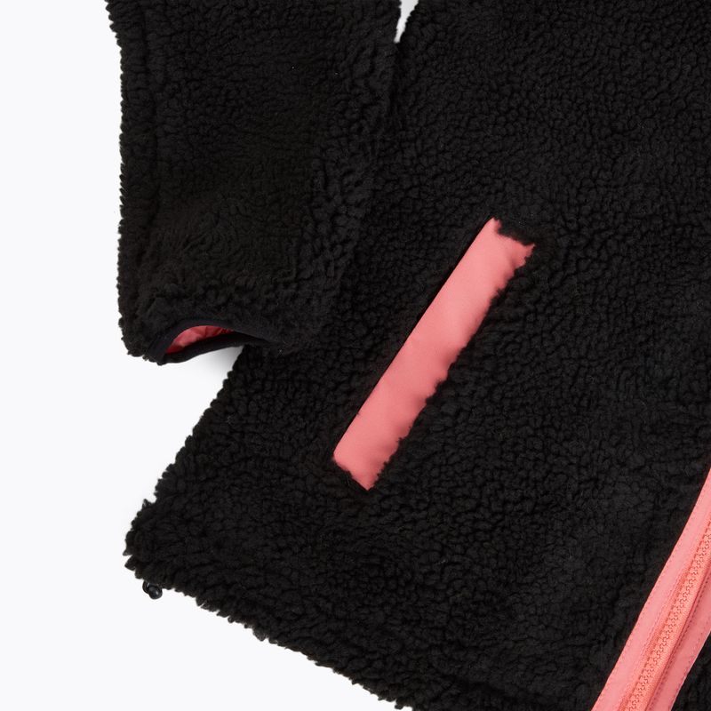 Bluză fleece pentru femei KADVA Rodvik WMNS Antracytowy/Szary/Różowy 5