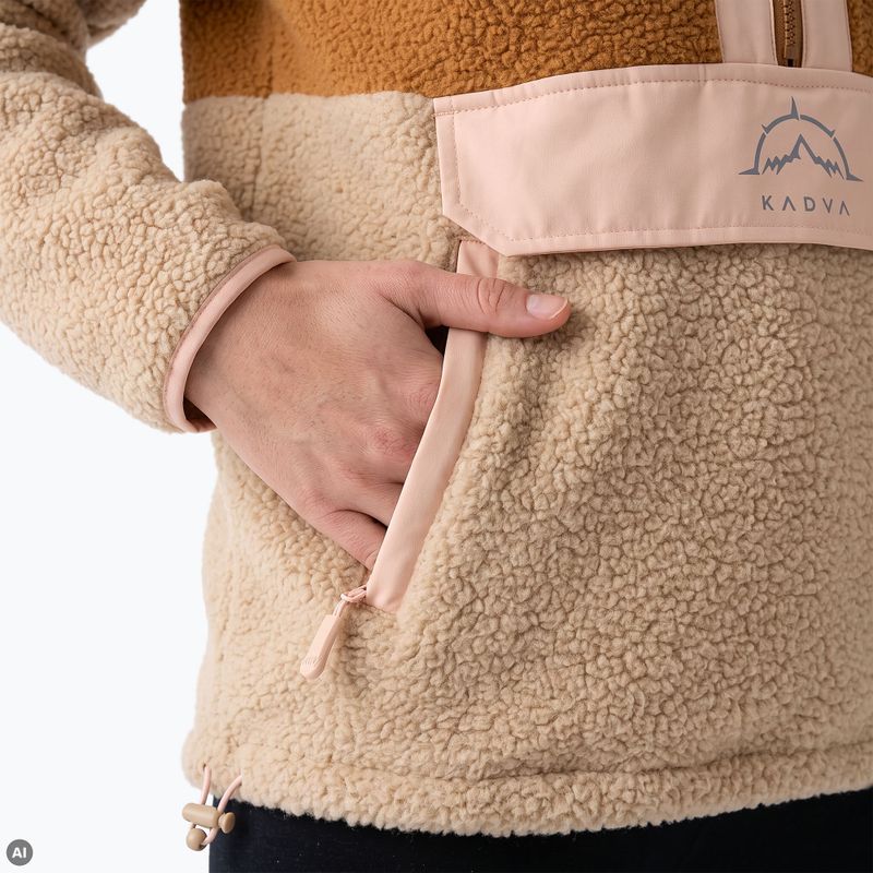 Bluza polară damă KADVA RODIA WMNS bej 7