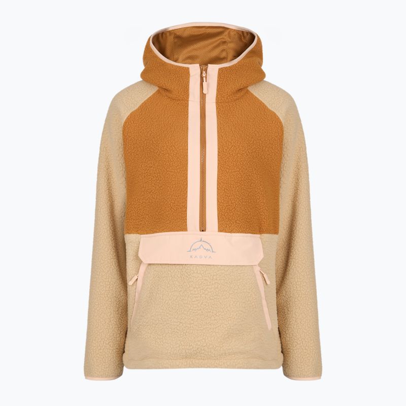 Bluza polarowa damska KADVA RODIA WMNS beżowy