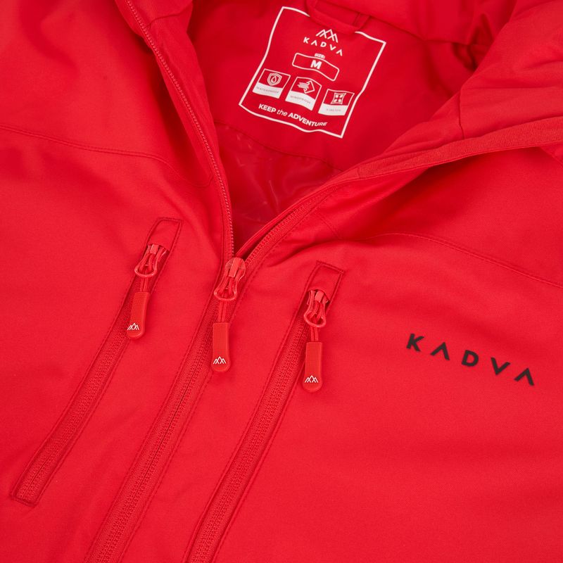 Geacă de schi pentru bărbați KADVA Edge X Jacket roșu 4