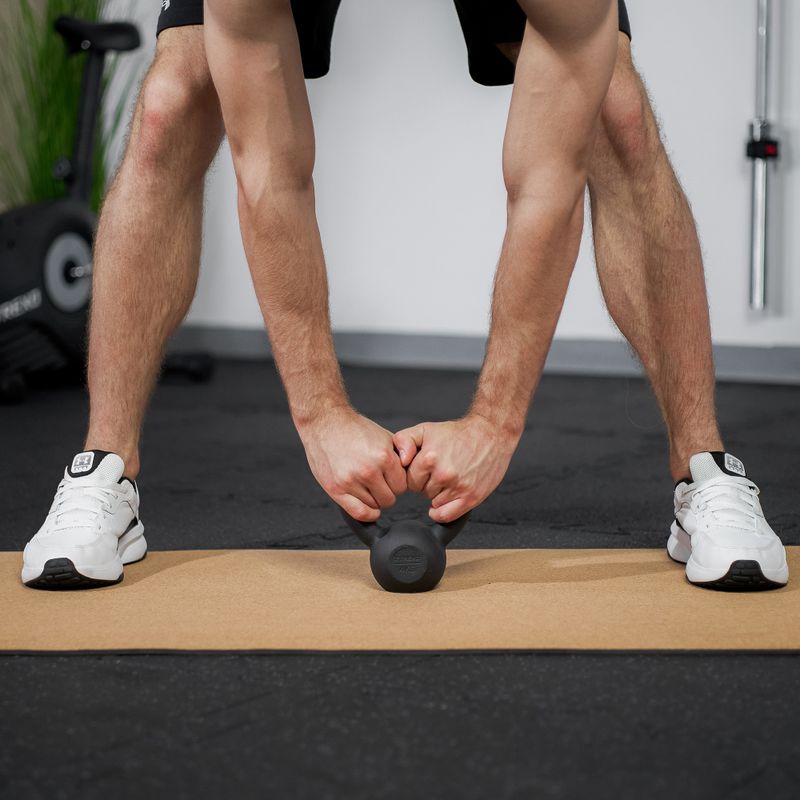 Kettelbell din Fontă XTREXO 4kg negru 5