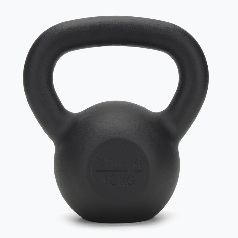 Kettelbell din Fontă TREXO 12kg negru 2