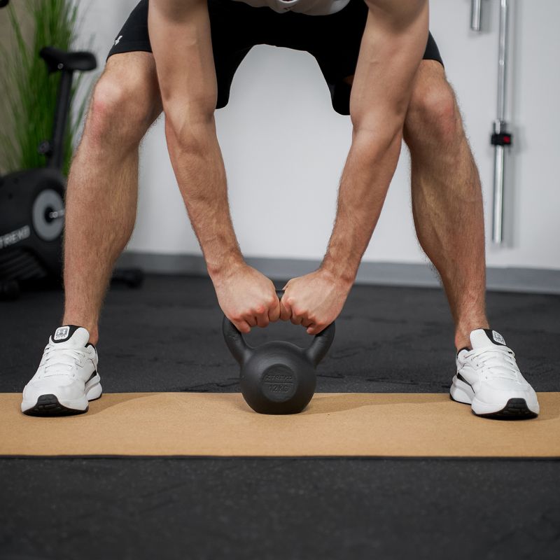 Kettelbell din Fontă XTREXO 12kg negru 5