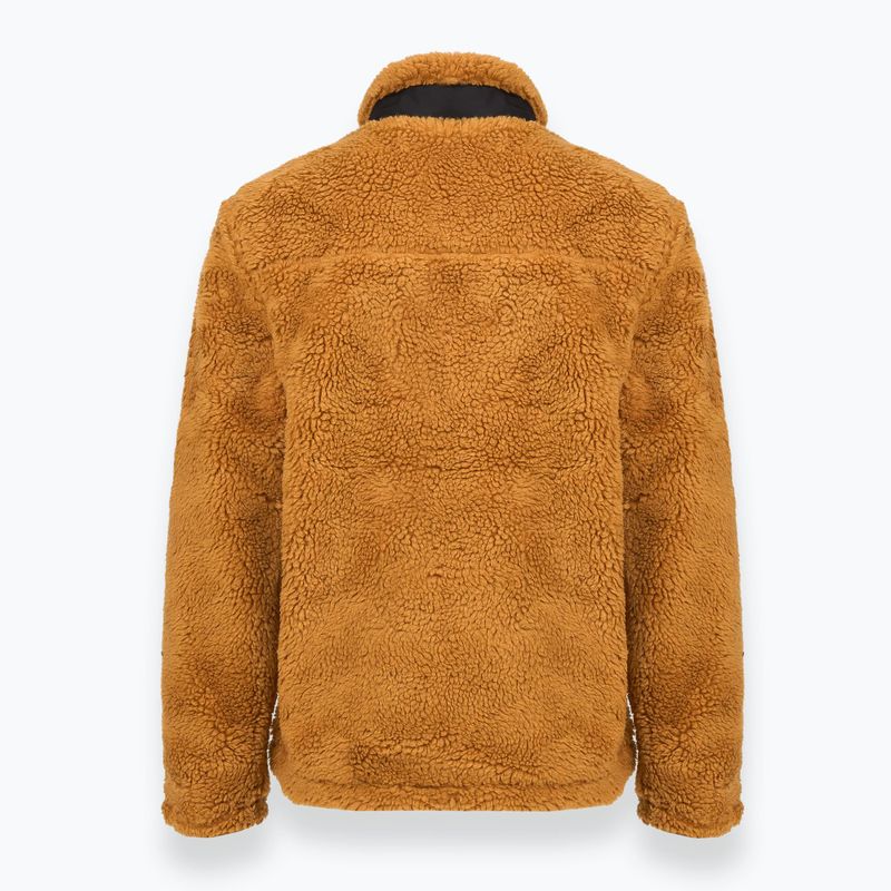 Hanorac fleece bărbați KADVA Rodvik maro 4