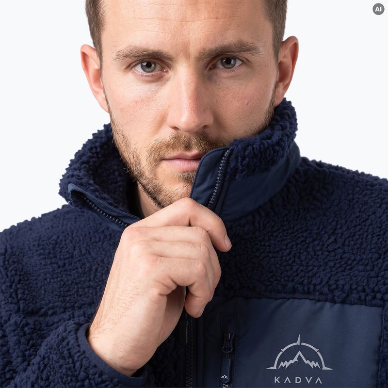 Hanorac polar bărbați KADVA Rodvik bleumarin 6