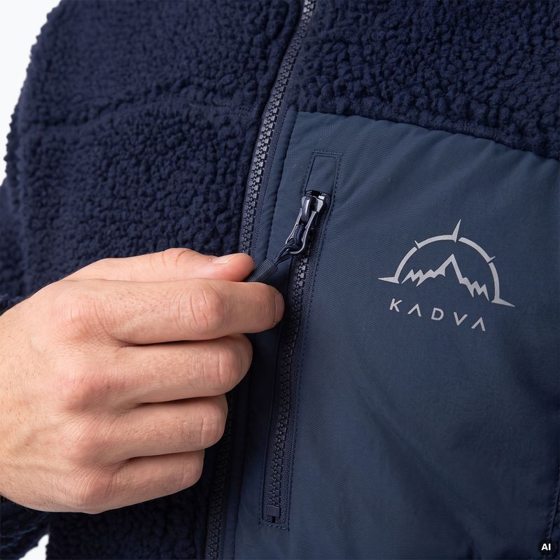 Hanorac polar bărbați KADVA Rodvik bleumarin 7