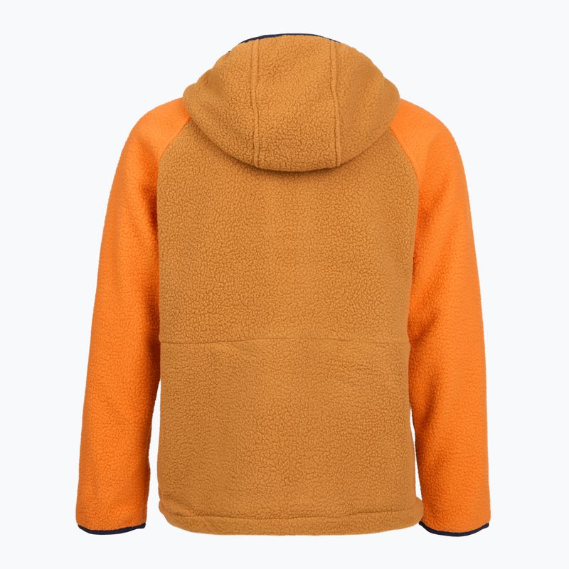 Bluza polarowa męska KADVA RODIA brązowy 2