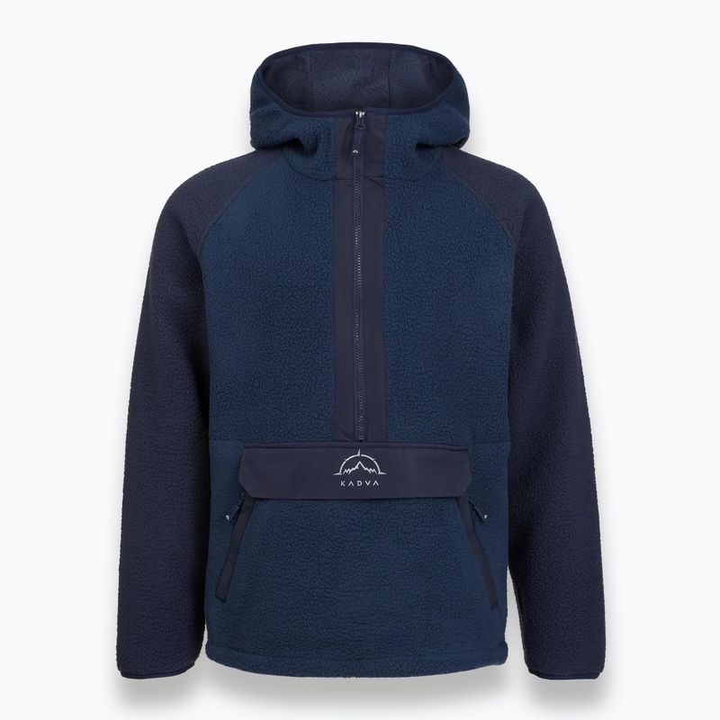Bluza polar pentru bărbați KADVA RODIA albastru închis 3