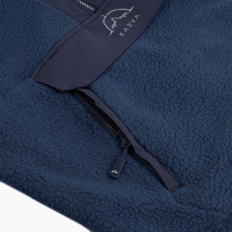 Bluza polar pentru bărbați KADVA RODIA albastru închis 14