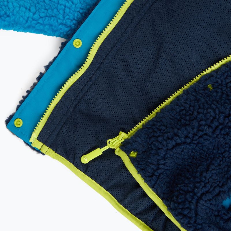 Hanorac fleece pentru copii KADVA RODVIK KDB albastru 15