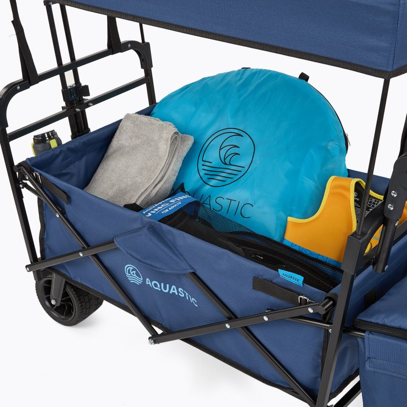 Cărucior de transport AQUASTIC Cart albastru 12