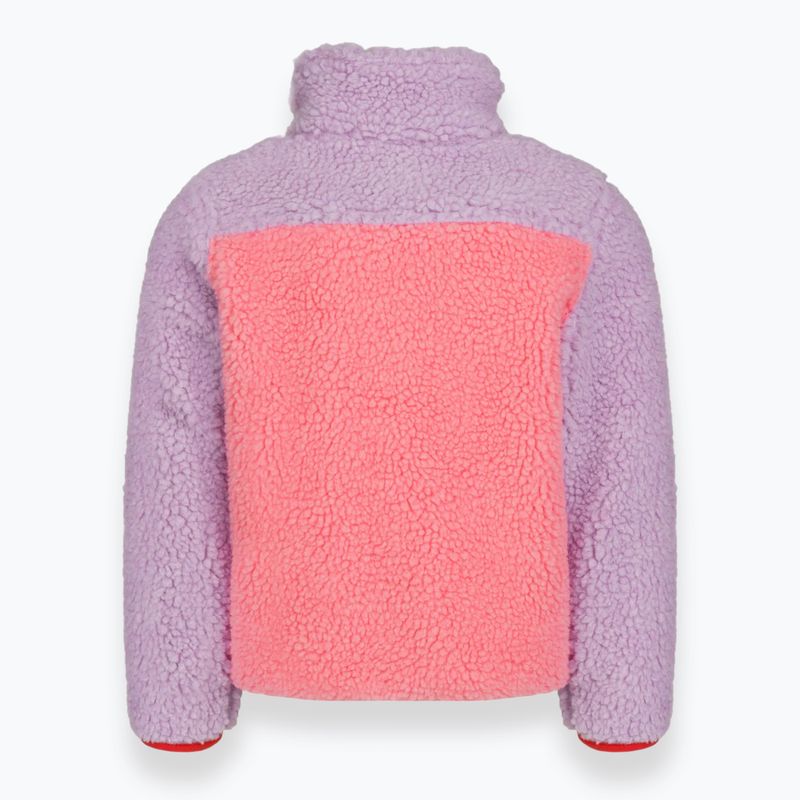 Hanorac fleece pentru copii KADVA RODVIK KDG roz 4