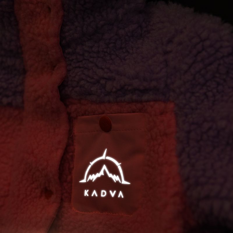 Bluza polarowa dziecięca KADVA RODVIK KDG różowy 5