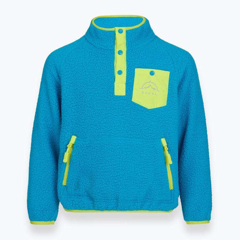 Hanorac fleece pentru copii KADVA RODIA KDB albastru 3