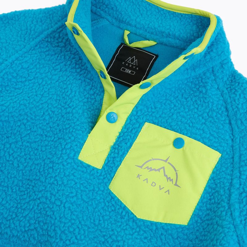 Hanorac fleece pentru copii KADVA RODIA KDB albastru 8