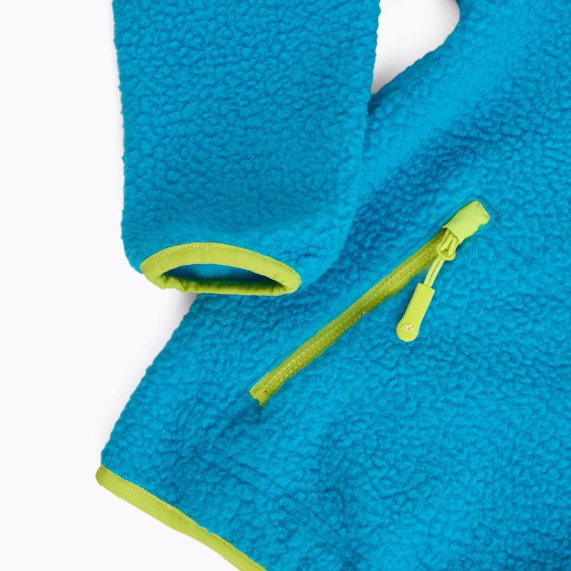 Hanorac fleece pentru copii KADVA RODIA KDB albastru 14