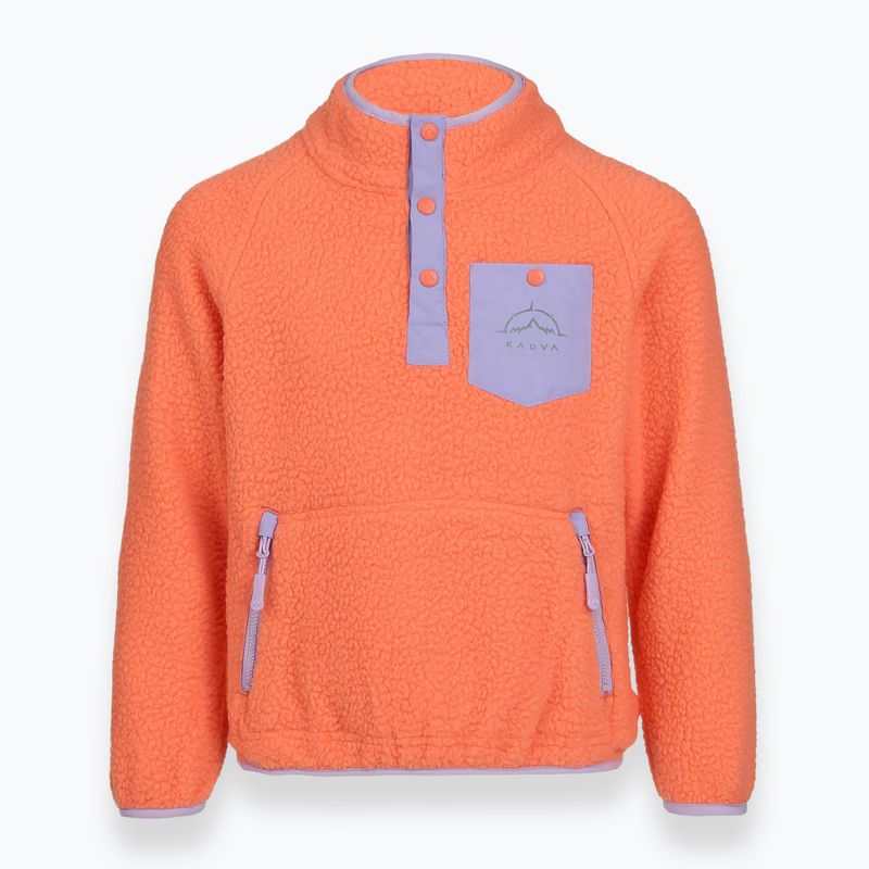 Bluza polar pentru copii KADVA RODIA KDG portocaliu
