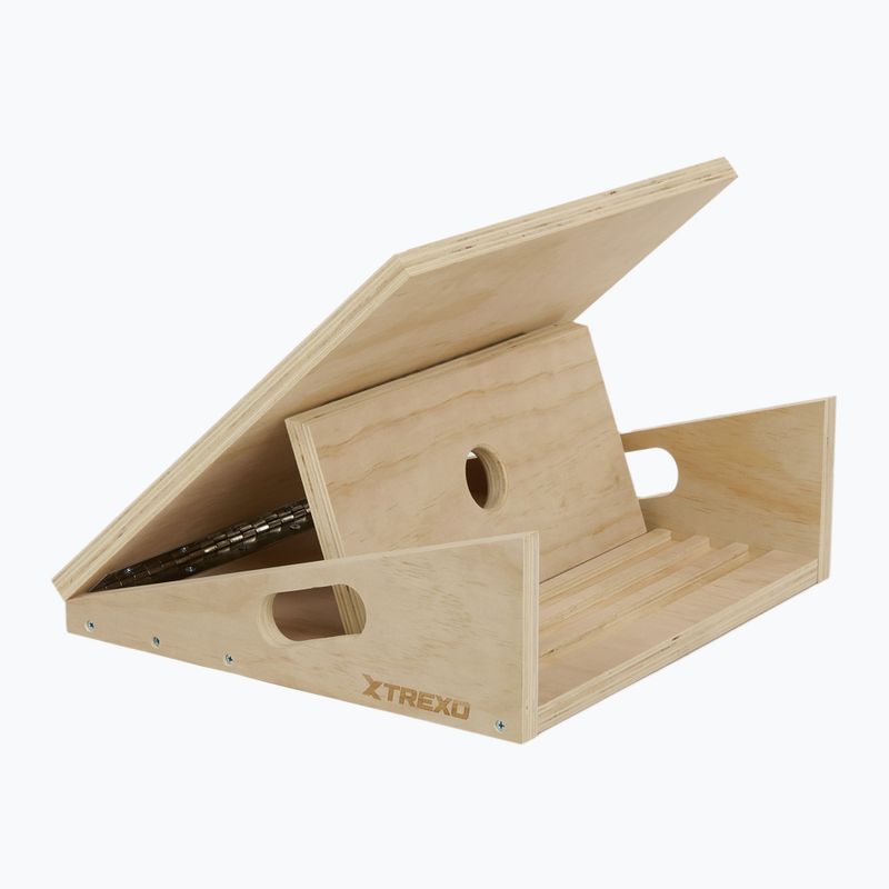 Platformă pentru întinderea gambelor TTEXO regulowana SLANT BOARD neagră 5