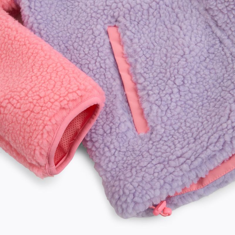 Bluza polarowa dziecięca KADVA Rodvik JRG różowy 5