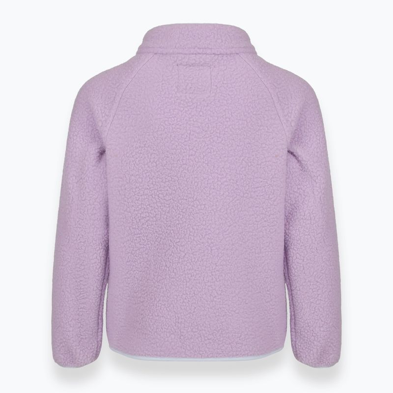 Hanorac fleece pentru copii KADVA RODIA JRG mov 4