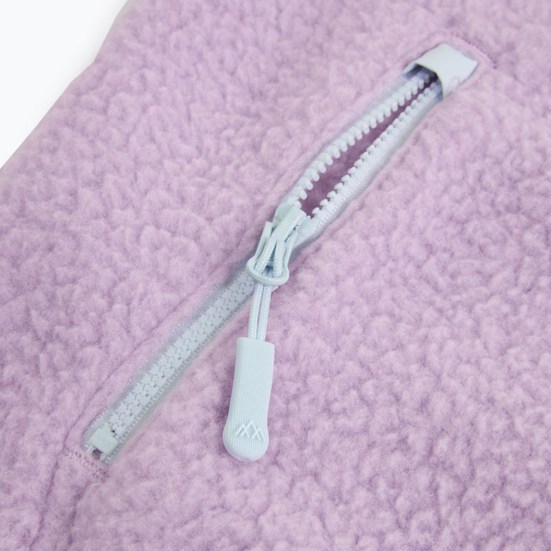 Hanorac fleece pentru copii KADVA RODIA JRG mov 14