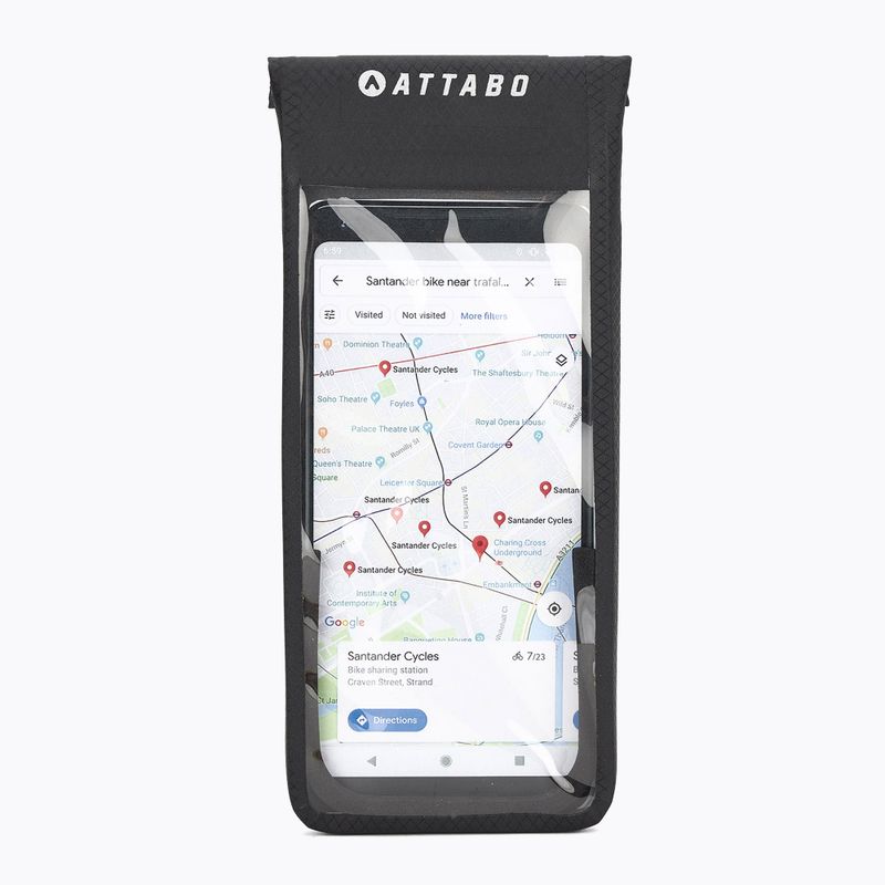 Suport de telefon pentru bicicletă ATTABO Guard IPX4 negru 6