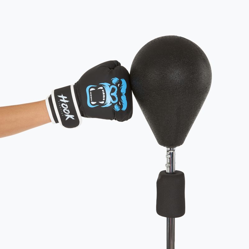 Set de boxeri pentru copii Hook Fighting Gorilla negru 9
