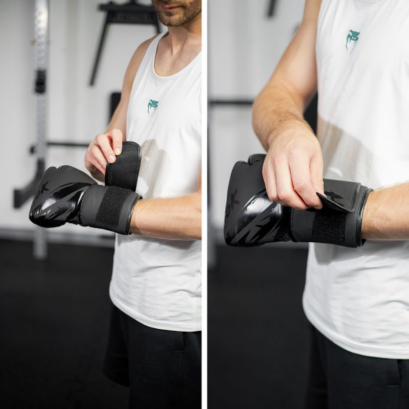 Set de box Hook Fighting Shadow negru 12