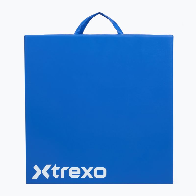 Saltea de gimnastică XTREXO pliabilă 180 x  60 x 5 cm  albastră 5