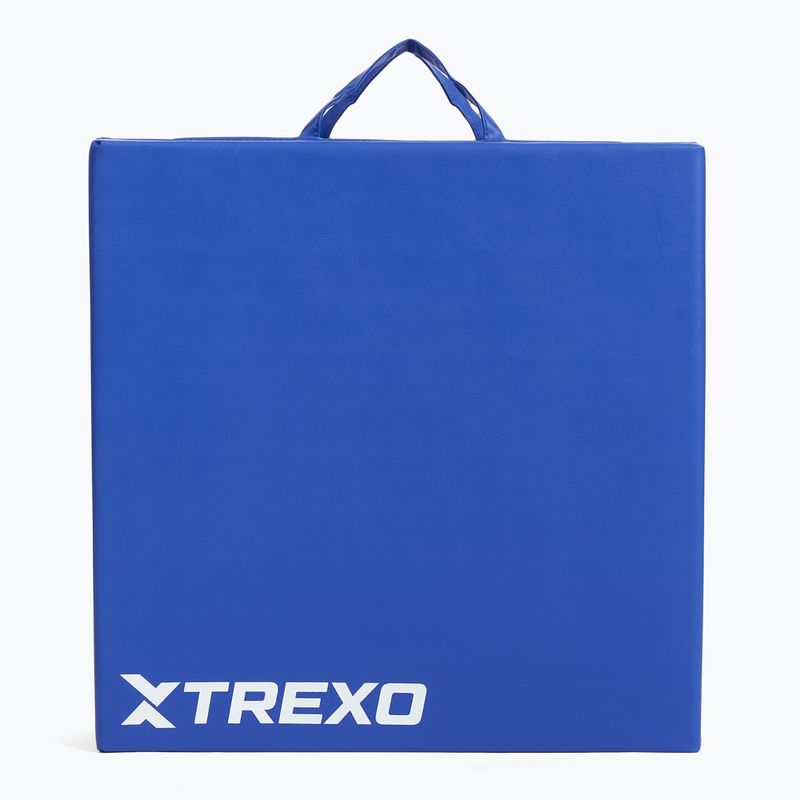 Saltea de gimnastică TREXO pliabilă 180 x  60 x 5 cm  albastră 5
