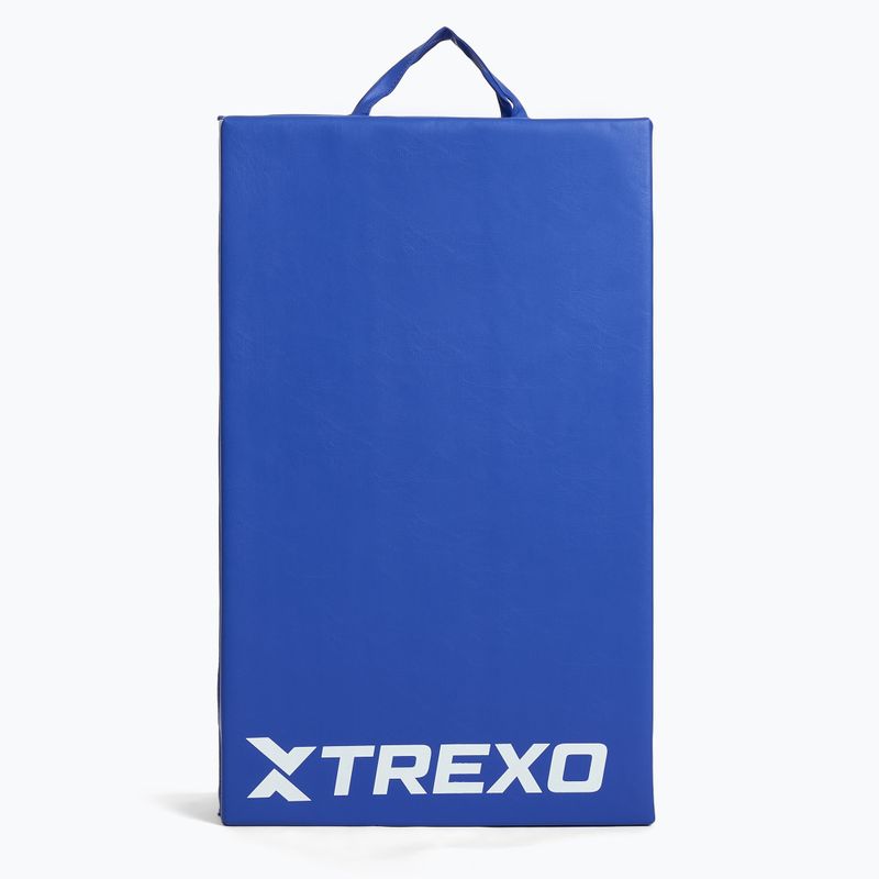 Saltea de gimnastică TREXO pliabilă 195 x 80 x 5 cm albastră 5