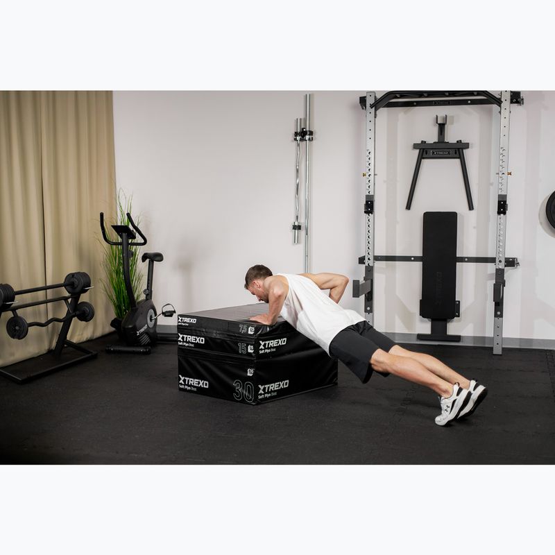 Cutie pliometrică pliabilă XTREXO 7,5 cm negru 7