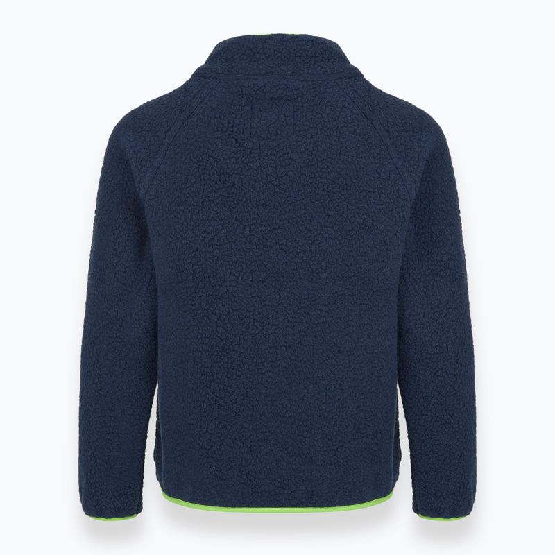 Hanorac fleece pentru copii KADVA RODIA JR albastru 4
