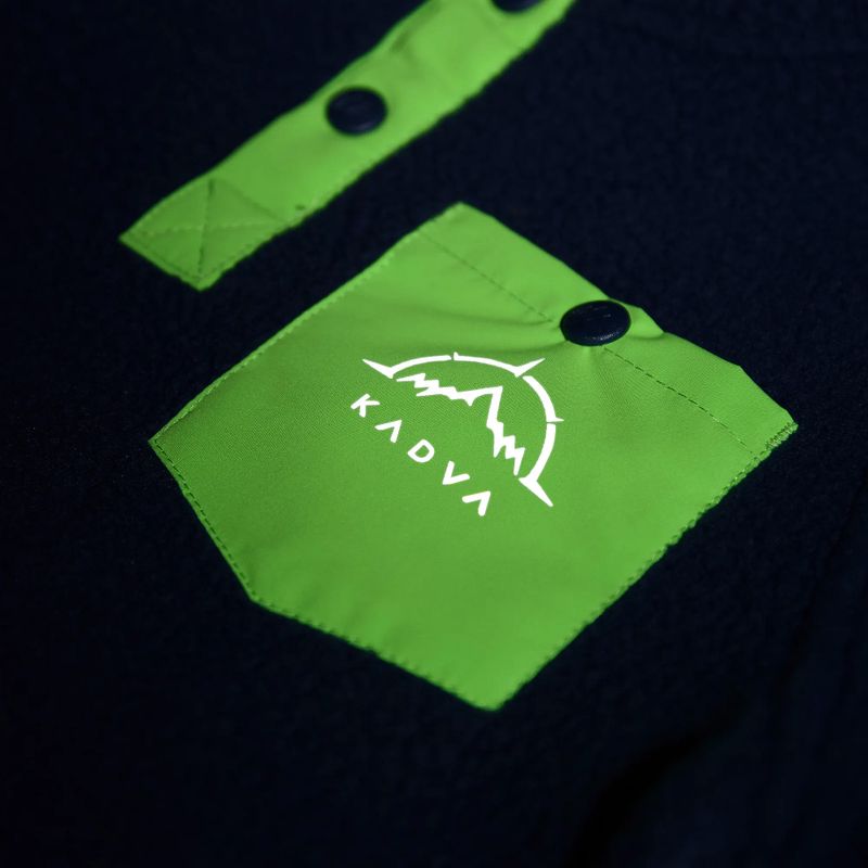 Hanorac fleece pentru copii KADVA RODIA JR albastru 9