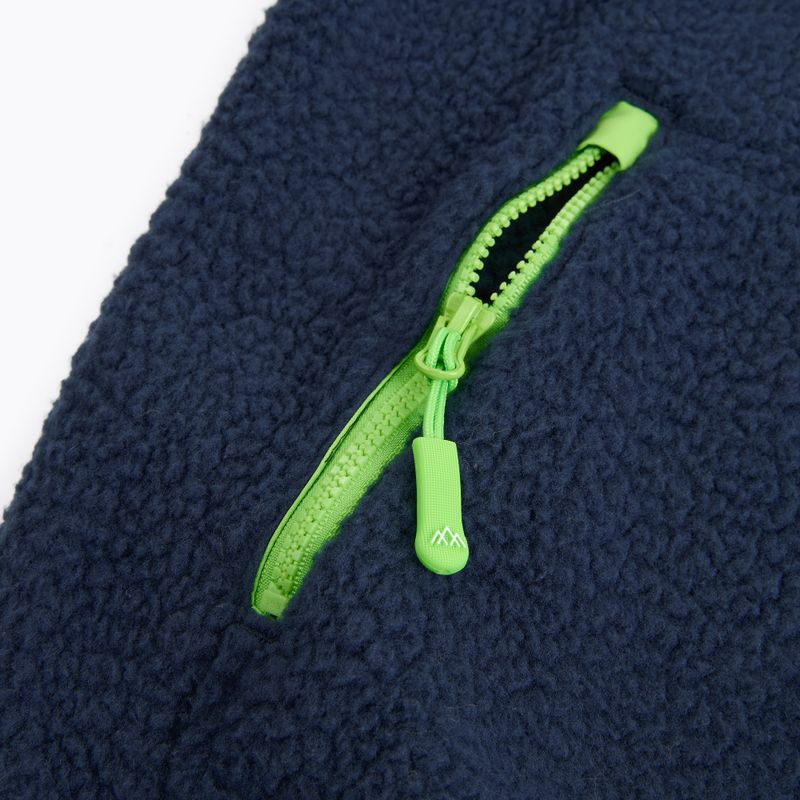 Hanorac fleece pentru copii KADVA RODIA JR albastru 14