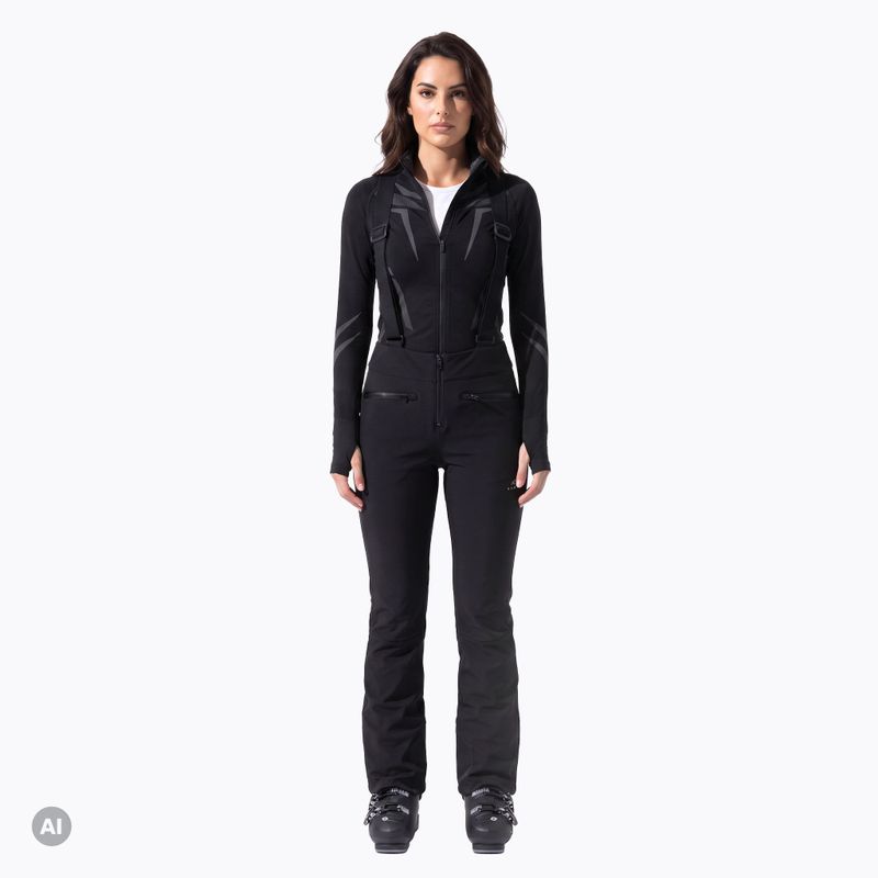 Pantaloni de schi damă KADVA Zera WMNS WP 8K/5K SOFTSHELL negru