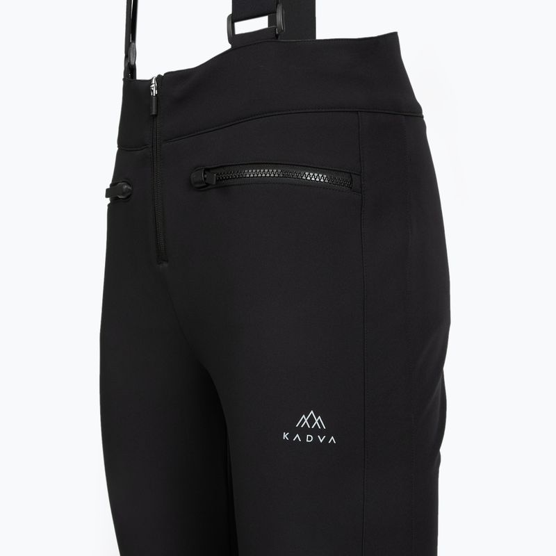 Pantaloni de schi damă KADVA Zera WMNS WP 8K/5K SOFTSHELL negru 3