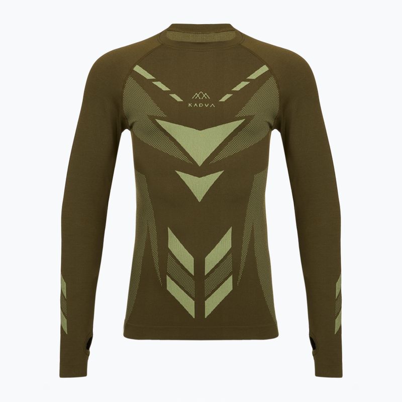 Set de lenjerie termoactivă pentru bărbați KADVA Alpinestep Thermo SH Light Plus Set Green 3