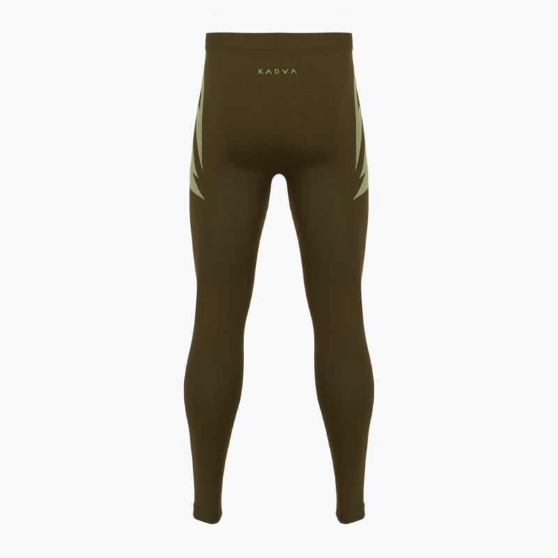 Set de lenjerie termoactivă pentru bărbați KADVA Alpinestep Thermo SH Light Plus Set Green 9