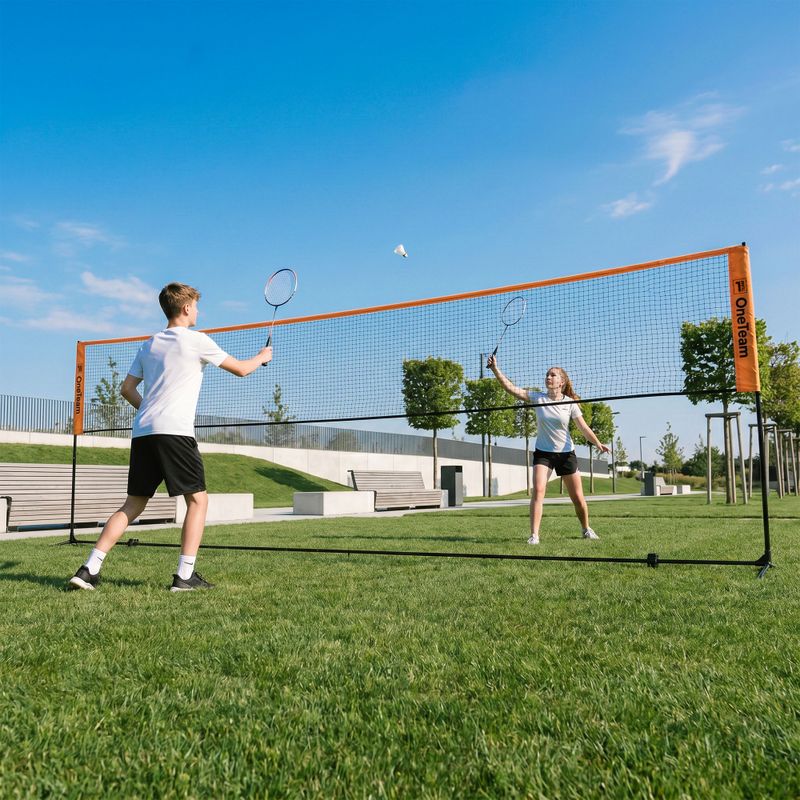 Plasă de badminton OneTeam Netura 4 orange 9