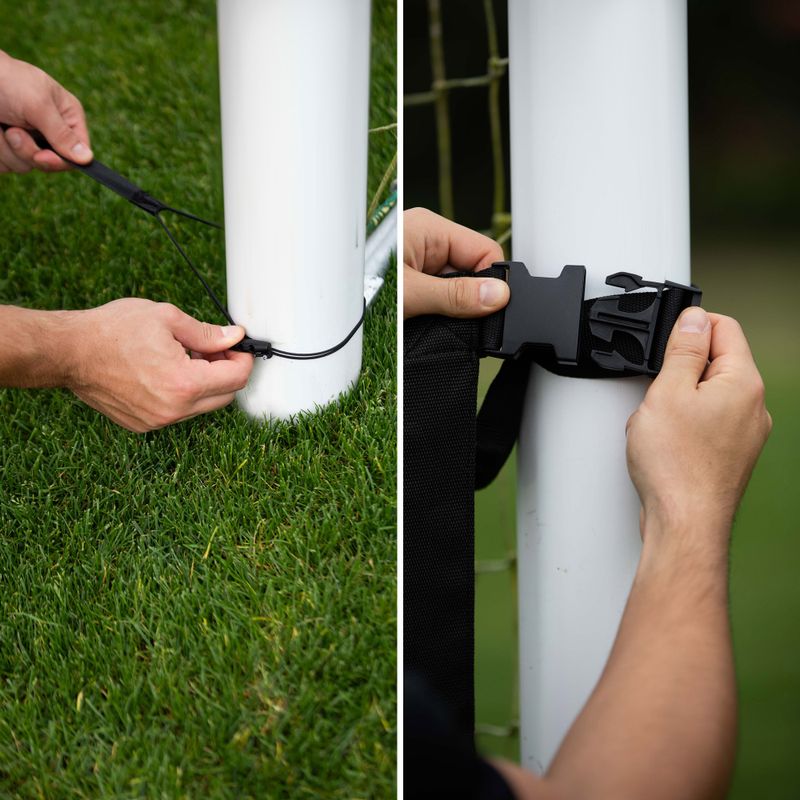 Plasă pentru antrenament de precizie OneTeam Target 732 x 244 cm neagră 4