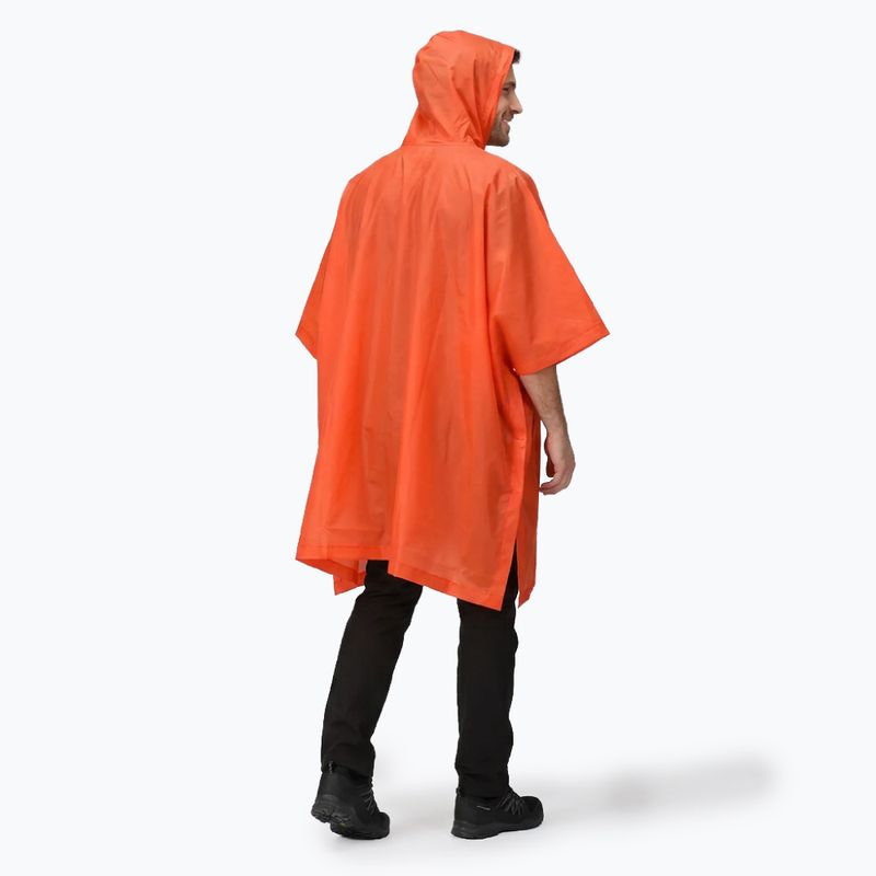 Peleryna przeciwdeszczowa SPORTANO AquaDefend pomarańczowy 3