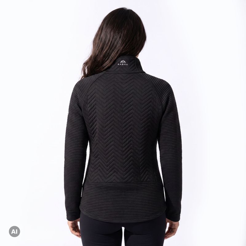 Hanorac damă KADVA Alpina WMNS negru 3