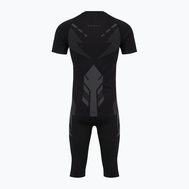 Set de lenjerie termoactivă pentru bărbați KADVA Alpinestep Thermo SH Light Plus Set Black 2