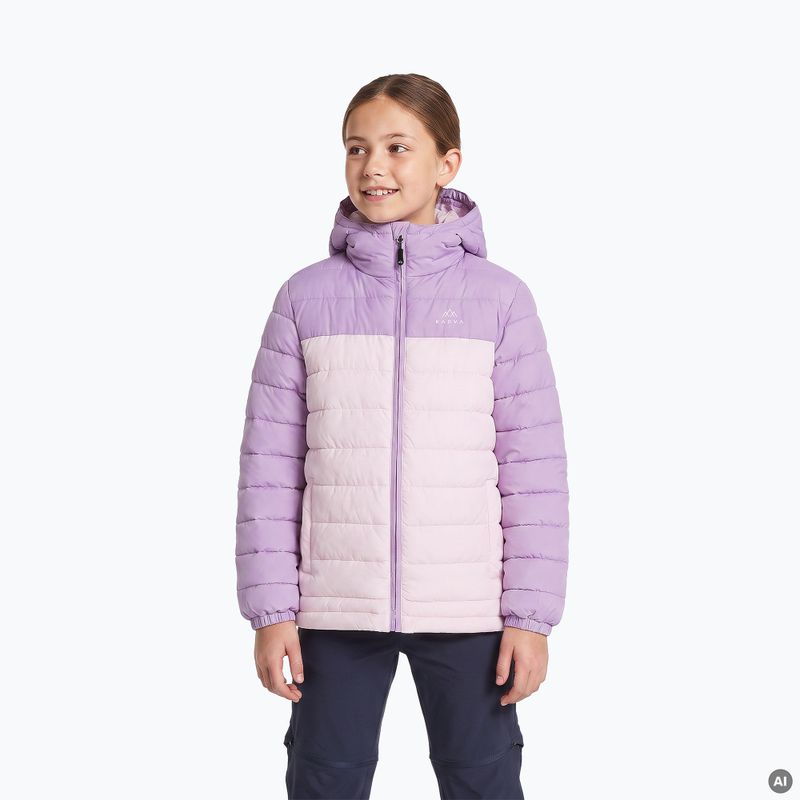 Geacă căptușită pentru copii KADVA Snoway JRG violet