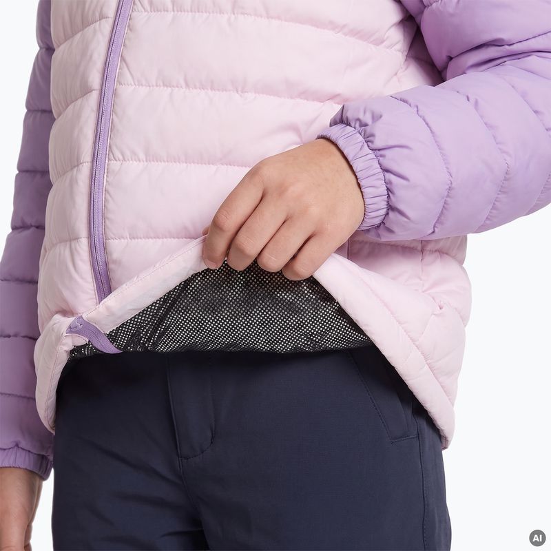 Geacă căptușită pentru copii KADVA Snoway JRG violet 3