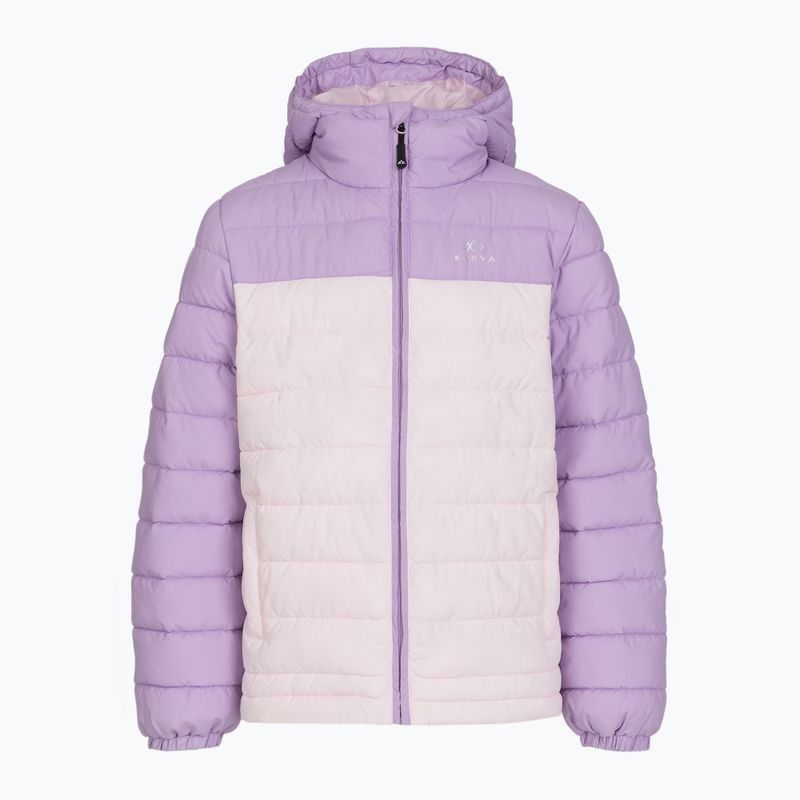 Geacă căptușită pentru copii KADVA Snoway JRG violet 8